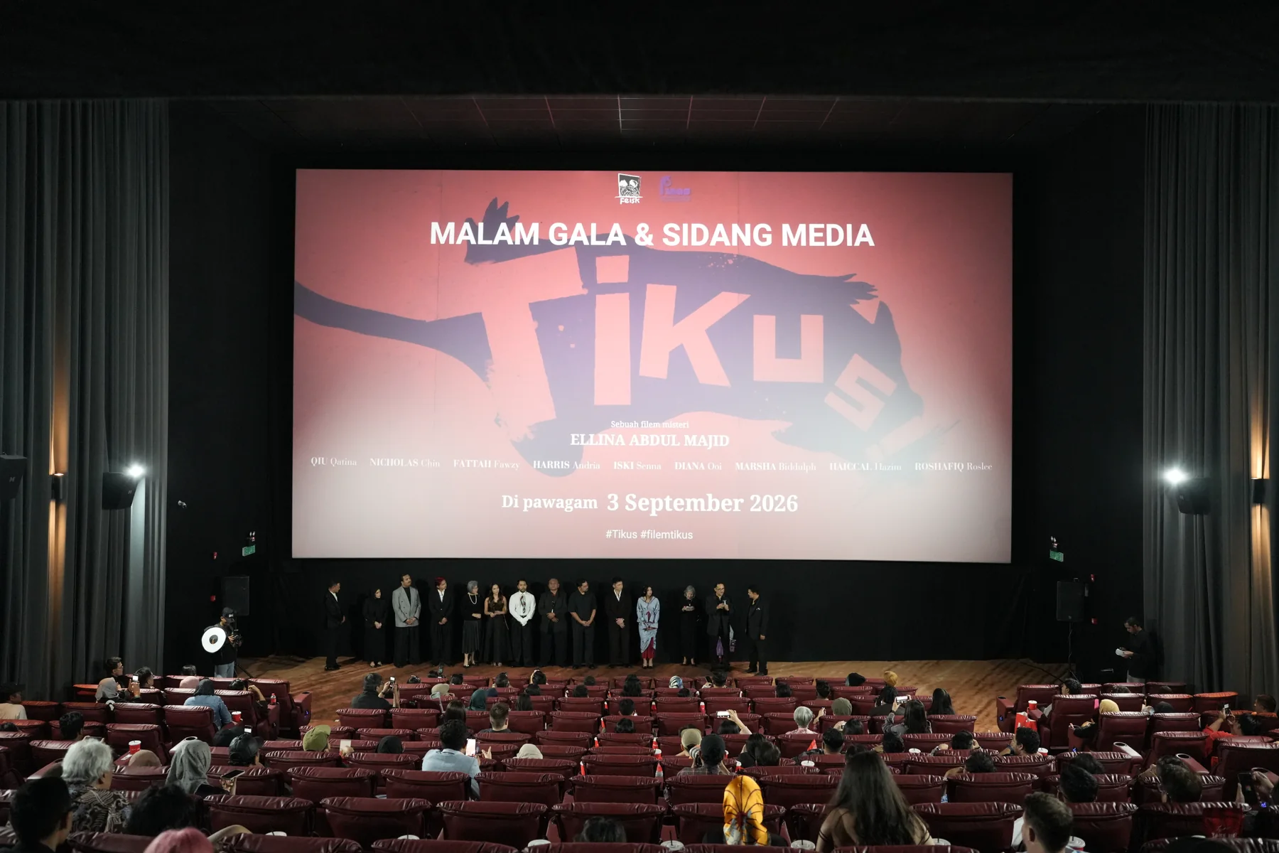 TIKUS! gala premiere at the cinema in 2026